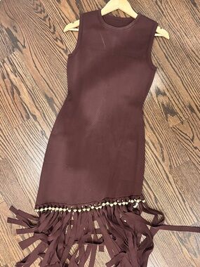 Brand new sexy but classy dress. Form fitting